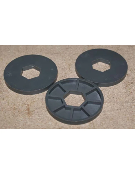 rondelle aveugle fine