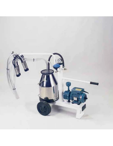 chariot de traite 1 pot complet modele friesland pour vaches