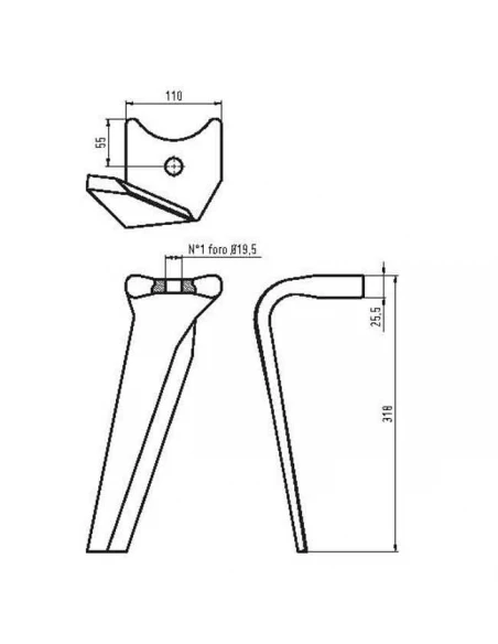 dent herse - gauche - kuhn - adapt - 52596510