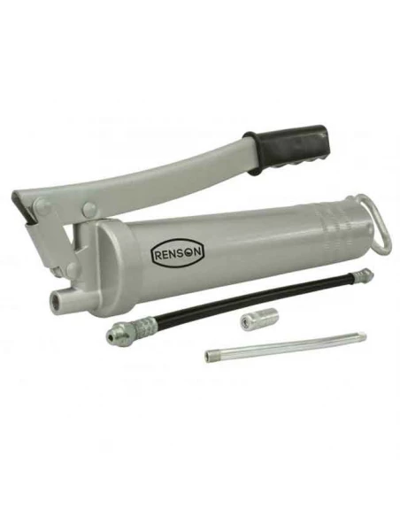pompe à graisse standard avec flexible, rigide et agrafe 4 mors 350 bar
