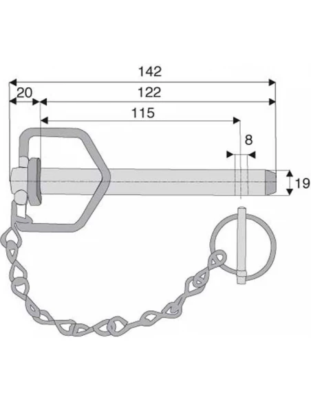 broche à poignée ø19