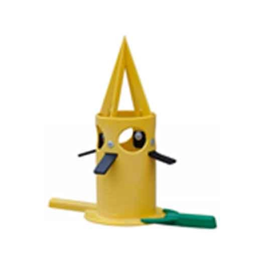 Vanne de vidange pour big bag - ø de passage 140mm - vid bag