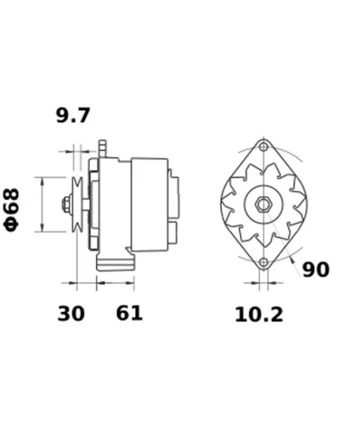 alternateur ia0560 utb (universal tractors)