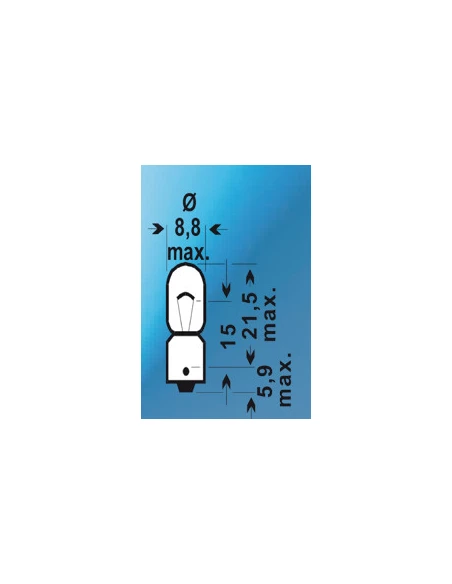 ampoule t4w 12v 4w ba9s
