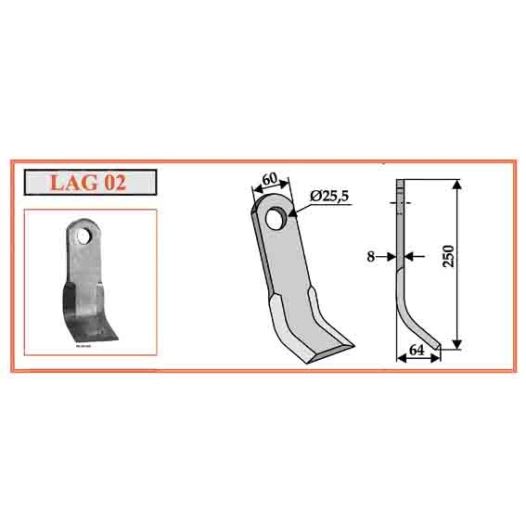 couteau lagarde 238002 ferri 0901001