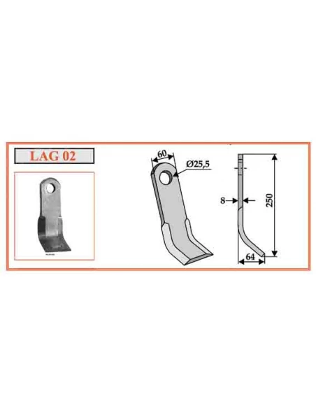 couteau lagarde 238002 ferri 0901001