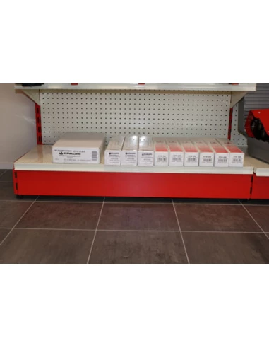 plinthe de 1000 mm rouge -