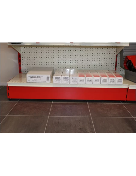 plinthe de 1000 mm rouge -