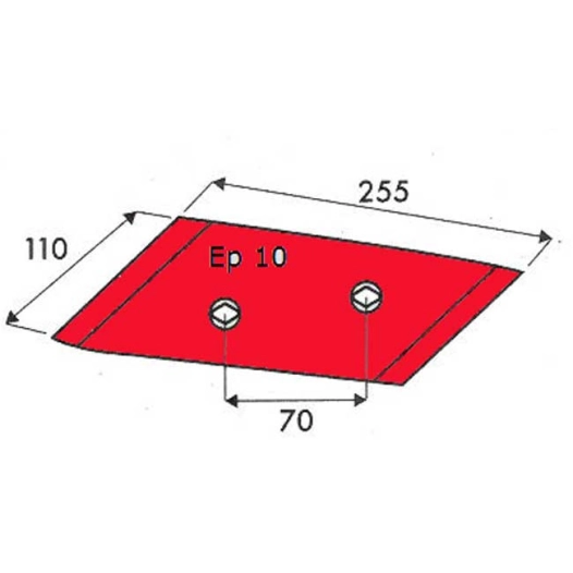 pointe corps v droit adapt overum 84060