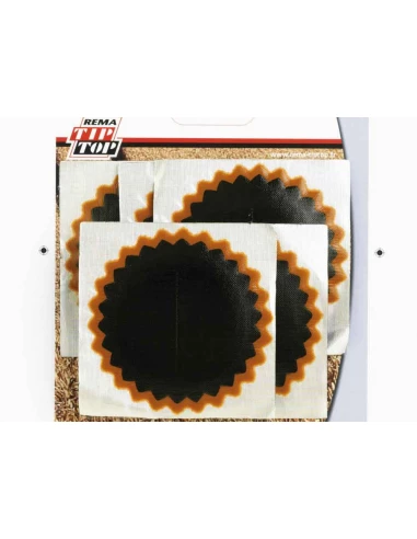 pièces chambre a air rouge n°4 ø 75 mm x5