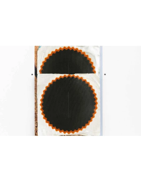 pièces chambre a air rouge n°6 ø 116 mm x2