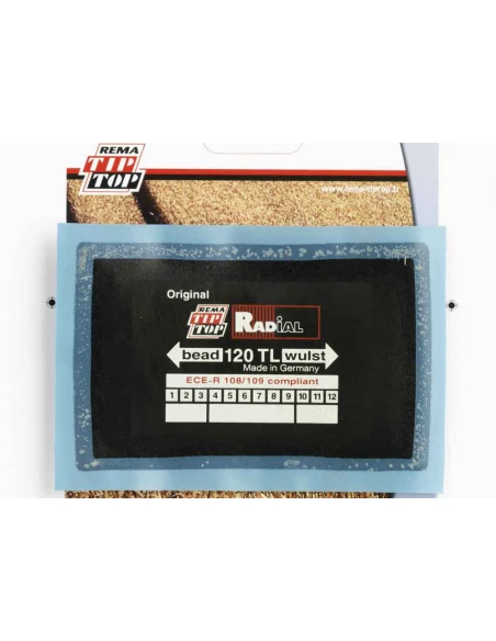 Emplâtre RAD 120 TL pneu agricole 80x125mm