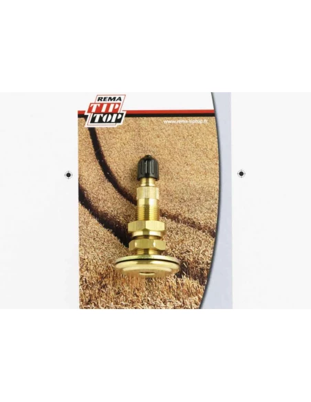 valve air et eau à pied métallique