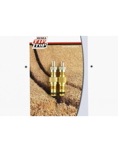 embouts de valve air et eau x2