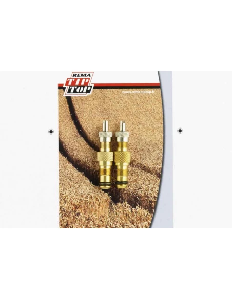 embouts de valve air et eau x2