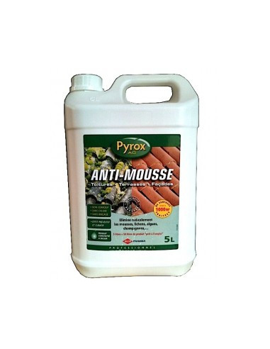 Antimousse concentré pro 5 litres antiverdissure preventif - STARCO