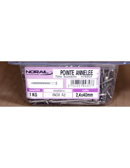pointe tlb an.A2 2,4x40 bq1kg