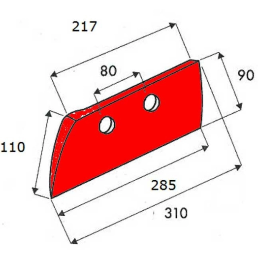 soc de rasette - gauche - grégoire-besson - adapt - 19125 - ep. 12 mm
