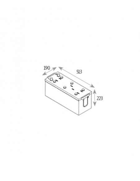Batterie DORO 12V 140Ah Haute performance, longue durée, pour véhicules exigeants. - DORO