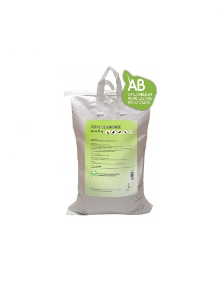 terre de diatomée (poudre 100% naturelle) - sac 20 kg