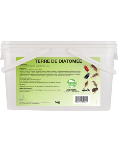 insectan terre de diatomée seau de 5kg