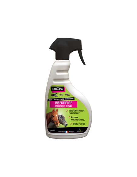 insectan insectifuge spécifique cheval flacon 750 ml