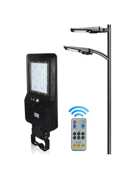 Luminaire Led Urbain Avec Panneau Solaire