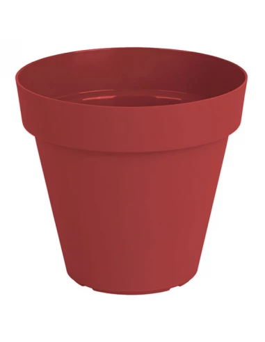 Pot de fleur capri 80cm rouge foncé - EDA