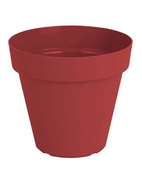 Pot de fleur capri 80cm rouge foncé - EDA
