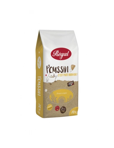 Aliment poussin regal 20kg REGAL