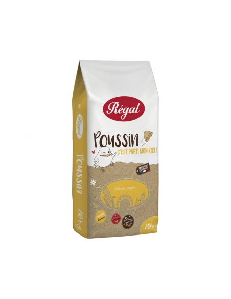 Aliment poussin regal 20kg REGAL