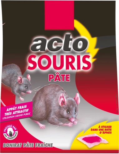 Souris pate 5 sachets de 10 g - ACTO