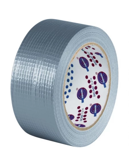 24 ruban adhesif toile noir 50mmx50m