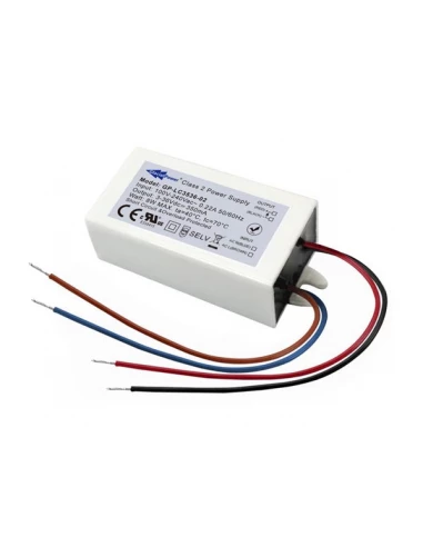 alimentation led à découpage - 1 sortie - 8 w - 350 ma - 3 ~ 36 vcc - courant constant