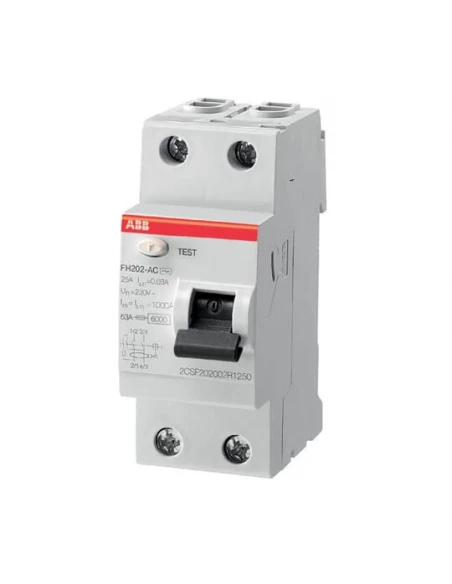 Interrupteur Différentiel 40a Fh202 Ac-40/0.03 - Abb