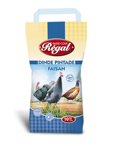 aliment dinde pintade faisan regal 8kg REGAL
