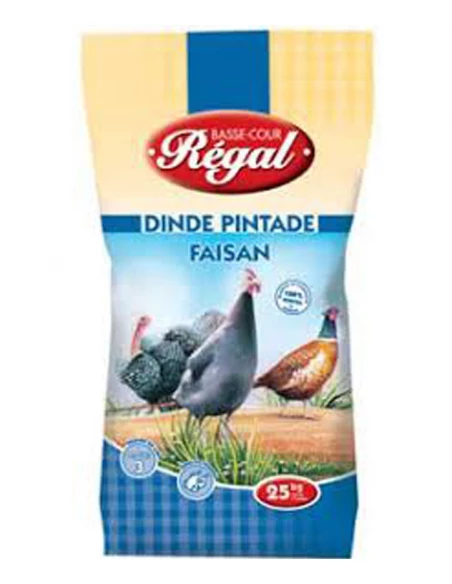 aliment dinde pintade faisan regal 20kg REGAL