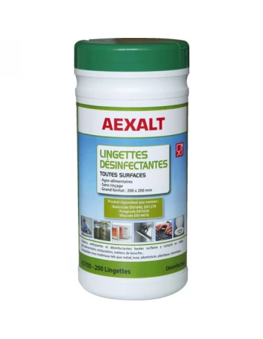 Lingettes desinfectantes bactericide - boite 200 lingettes