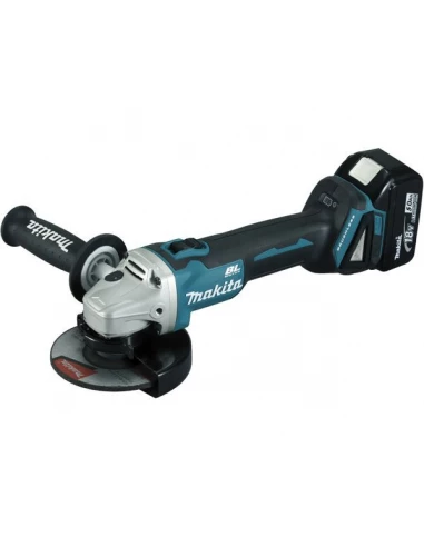 Meuleuse ø 125 mm 18 v li-ion 5 ah - MAKITA