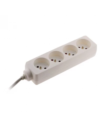 bloc 4 prises 16a+secu 1ml blanc