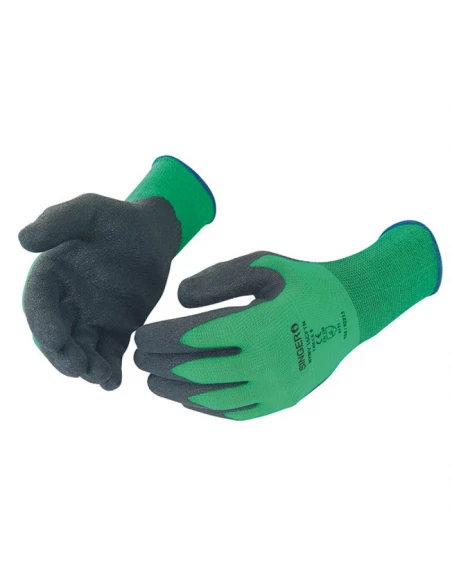 Gants tricote t10 j15 enduit pvc