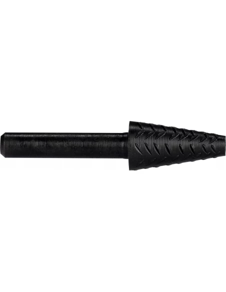 Rape rotative conique finition pour metaux 12 x 23 1