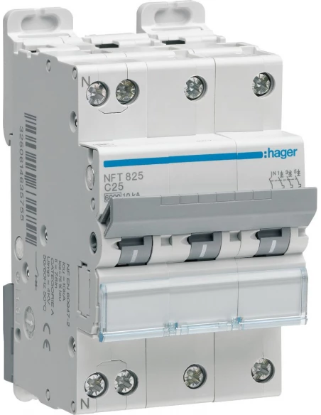 Disj 3p+n 10a 6ka d 3m ngt810