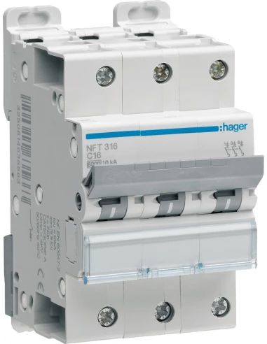 Disj 3p 16a 10ka c 3m nft316