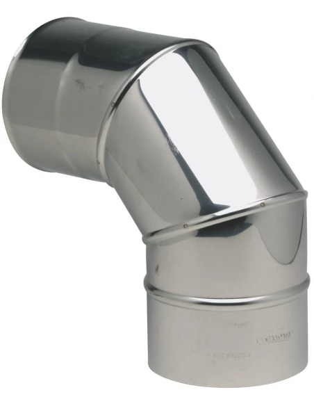 Coude 90° plisse i304 d139