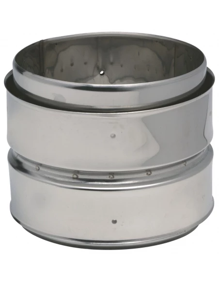 Raccord ten inox d125x131