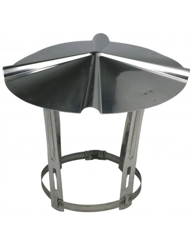 Chapeau de toit inox d200/250