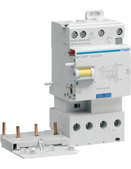 Bloc dif 3p+n 40a 30ma ac