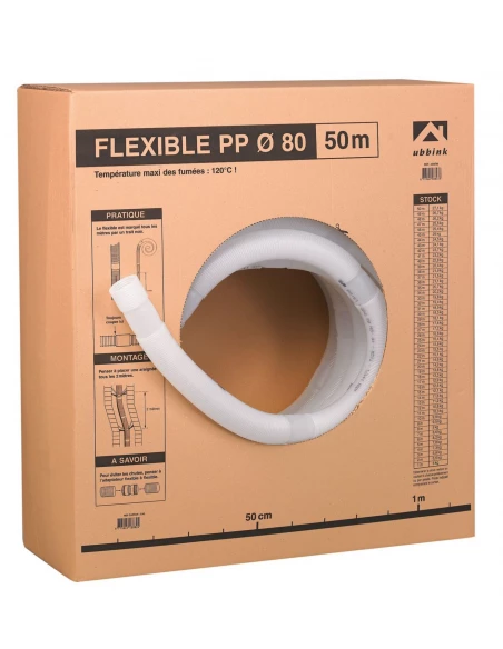 Gaine flexible PPTL 110mm vendu au mêtre - Ubbink