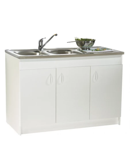 Meuble sous-évier Sim'hydro 3 portes 120 x60cm - Néova